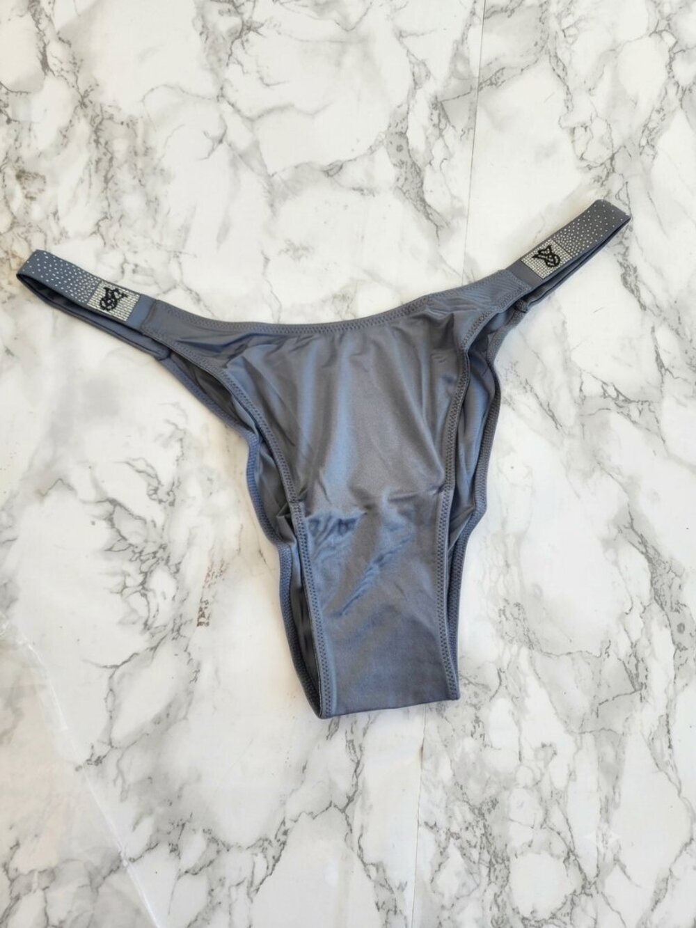 Victoria's Secret Very Sexy Scattered Shine Strap Brazilian Panty L